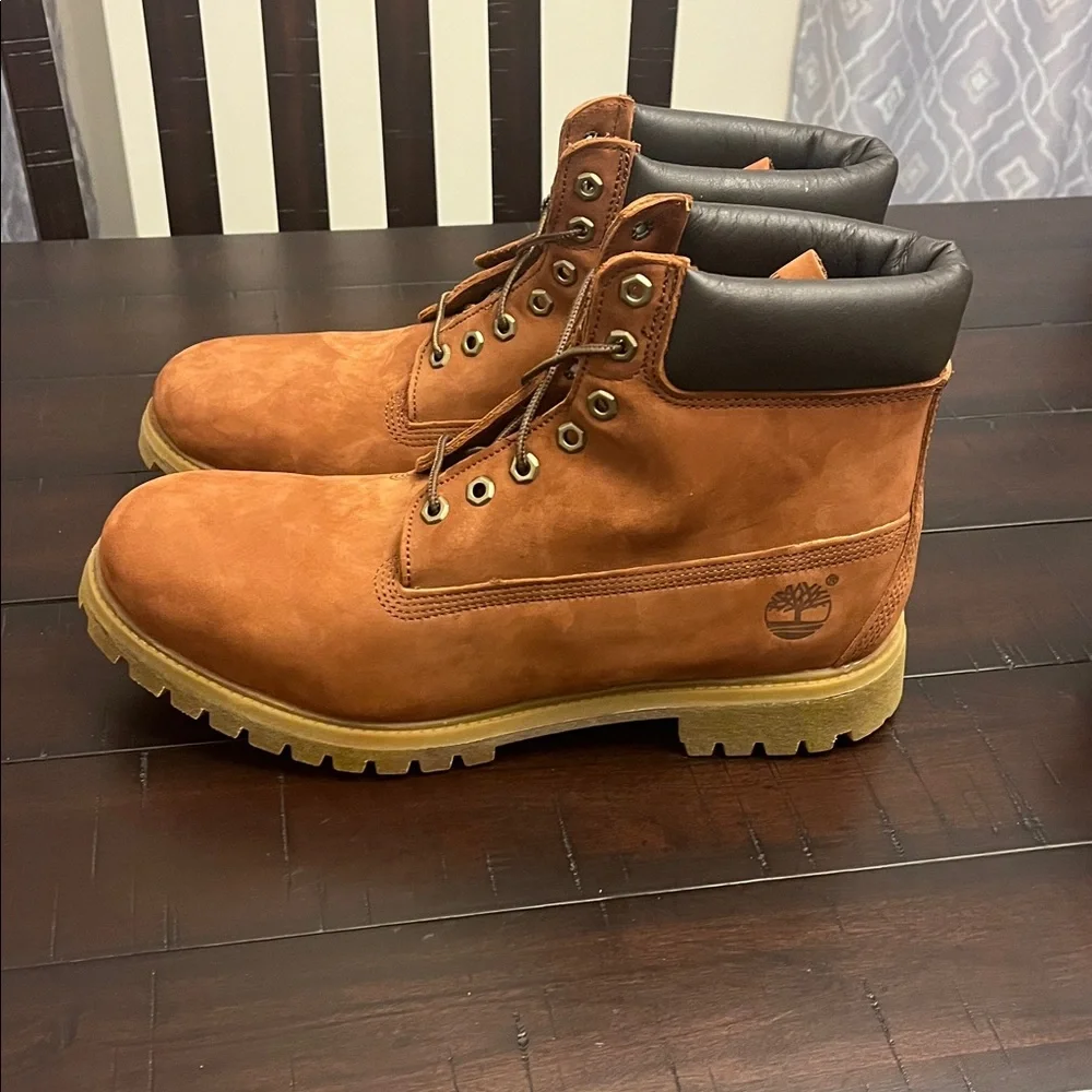 Timberland 6” Premium Boots 6768R Brown new Mens Size 13
